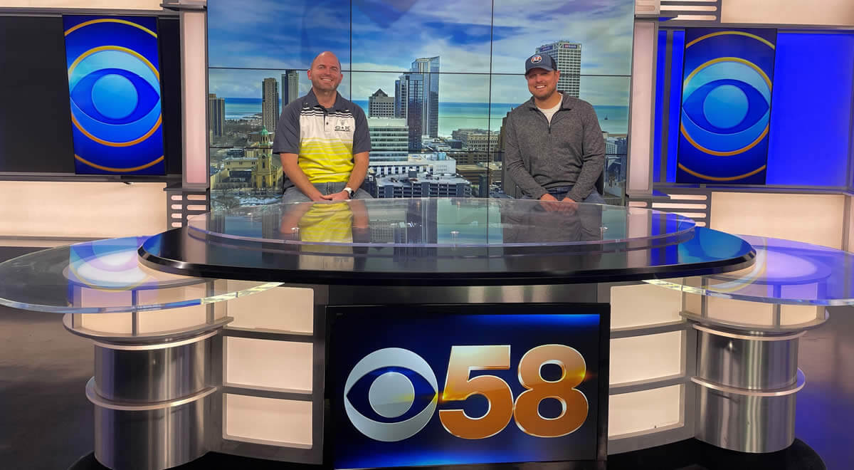 CBS58 Ryan and Nick at News Desk