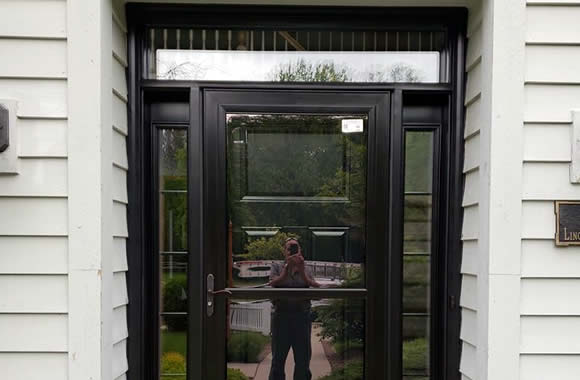 Interior/Exterior Door Replacement Before Photo Newburg, WI